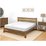 łóżko sosnowe 90x200 bez śrub mocne proste boki producent łóżek prudnik woj opolskie śląskie dolnośląskie