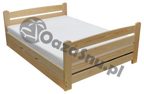 praktyczne łóżko do małej sypialni z pojemnikiem producent łóżek producent woj opolskie śląskie dolnośląskie