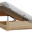 łóżko drewniane 120x220 z podnoszeniem schowek na rzeczy producent Prudnik
