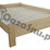 łóżko z niskim zagłówkiem drewniane 80x160 najtańsze dobre łóżko