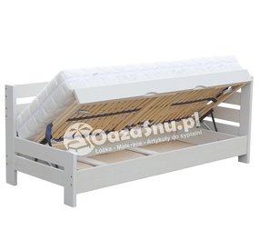 szerokie łóżko z regulowanym zagłówkiem producent trwałych łóżek mocna konstrukcja