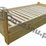 łóżko do sypialni 140x200 mocne stabilne producent łóżko z pojemnikiem na pościel otwierane