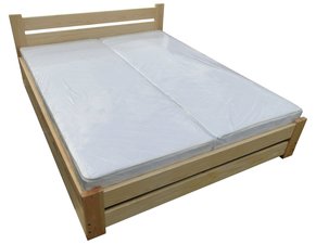łóżko do sypialni otwierane z dwóch stron 160x200 producent łóżek sosnowych prudnik