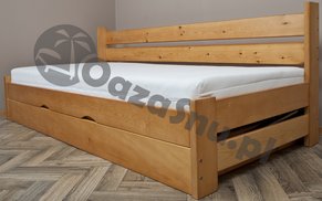producent tapczanów drewnianych z pojemnikiem mocne solidne łóżka