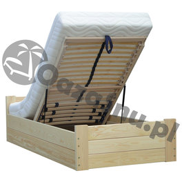 łóżko z pojemnikiem do przechowywania 100x200 otwierane mocna budowa producent woj śląskie opolskie dolnośląskie