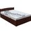 łóżko z dużym pojemnikiem na pościel 140x210 stelaż elastyczny producent łóżek opolskie