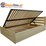łóżo drewniane 180x210 z dużym pojemnikiem na pościel stelaż elastyczny producent