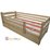 łóżko drewniane 90x160 do pokoju dziecięcego barierki zabezpieczające z przodu i od ściany producent prudnik opole wrocław gliwice katowice