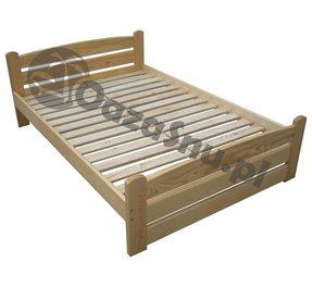 łóżko 160x210 cm do sypialni sosnowe producent łóżek na wymiar