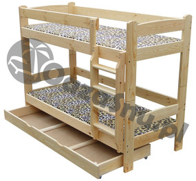 bezpieczne łóżko piętrowe sosnowe drewniane producent prudnik woj opolskie dolnośląskie śląskie