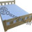 łóżko 120x210 cm na wymiar producent łóżek drewnianych z pojemnikiem na pościel