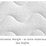 ibiza h3 koło mk foam materac z lateksu 160x200 latex nieklejony
