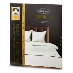 Pościel kolor biały z logo...