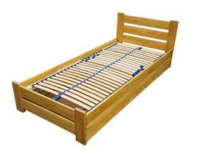 łóżko sosnowe pojemnik na pościel miejsce do przechowywania praktyczne łóżko do pokoju dziecięcego