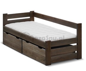 łóżko z głębokimi szufladami, pojemnikiem do przechowywania rzeczy producent solidnych łóżek