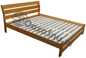 piękne łóżko 120x200 cm producent łóżek drewnianych Glwice Opole Prudnik Wrocław Katowice
