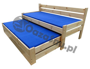 łóżka zsuwane z pojemnikiem na zabawki pościel dla dzieci producent mocnych łózek Prudnik
