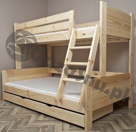 łóżko piętrowe 3-osobowe szerokie producent woj opolskie dolnośląskie śląskie
