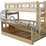 łóżko piętrowe dolne łóżko szersze 140x200 górne łóżko węższe mniejsze producent