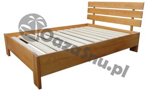 łóżko drewniane 100x200 cm ładne szerokie wygodne producent Gliwice Katowice Opole Wrocław Prudnik