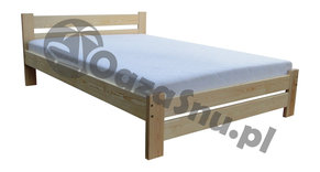 ładne łóżko do małej sypialni 120x210 cm producent łóżek na wymiar woj opolskie