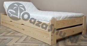 łóżko z regulowanym stelażem podnoszony zagłówek pojemnik na pościel producent
