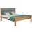 łóżko w stylu klasycznym 140x200 tapicerowany zagłówek