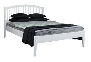 łóżko w stylu nowoczesnym 120x200 wysoki zagłówek